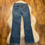 Wrangler  Retro Mae Mid Rise Denim Jean Size 5 Boot Cut Western Medium Wash Photo 6