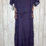 NWT Dead stock Vintage 80’s 90’s Floral Vest Jumpsuit Pink Size M Photo 9