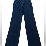 Piazza Sempione  Sophia Black Wool Straight Leg Pants Photo 1