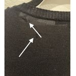 See By Chloe Lurex Blue Metallic Sweater Mini Dress Photo 5