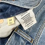 GRLFRND  - The Bella Low Rise Boyfriend Distressed Jeans in Blue Photo 2