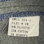 Lavish Lice Lavish Alice Gray Tie Front Knot Wrap Coat US 4 UK 8 Belted Minimalist Chic Photo 6