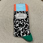 Paper Source Composition Socks NEW Unisex Crew Adult Socks Black Photo 1