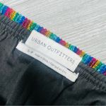 Urban Outfitters  Ecote Sparkly Stripe Midi Skirt rainbow stripe size small petit Photo 2