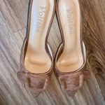 Amazon Brown Suede Kitten Heels Photo 3