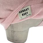 Aritzia Artizia Sunday Best Abby Dinosaur Sweater Wool Alpaca Pink Size Small‎ Photo 6