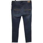 Abercrombie & Fitch  Ankle Jean Blue Denim Distressed Cropped Jeans Size 30 / 10 Photo 1