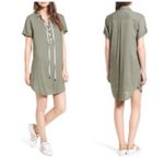 Rails  Rocky Lace Up Linen Blend Short Sleeve Size Small Photo 11