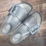 Surf Seven Gray Slip-on Sandals Women’s 8 Photo 4