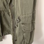 Per Se  Khaki Utility Jacket army green size small Photo 4