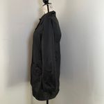 Paris Blues  Black Double Breasted Trench Coat Style Jacket Size M Photo 3