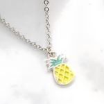Pineapple Necklace Silver Photo 0