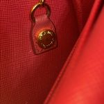 Prada  Crimson Leather Wallet Set Photo 11