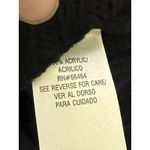 Studio One New York Woman’s Size L Black Tan Cable Knit Sweater Dress Cow Neck Size L Photo 6