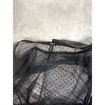 LC Lauren Conrad Lauren Conrad Black Dotted Tulle Overlay Dress Size 14 Dark Romantic Event Glam Photo 15