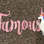 Disney Famous Inside Out unicorn muscle tee Photo 1