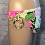 OP Pink Tropical Print Bikini Bottom Side … Photo 2