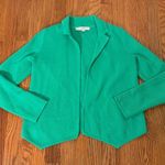 Loft Sweater Blazer Jacket Green size Small business casual Photo 0