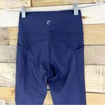 Zyia  Active Navy Pocket Brilliant Hi Rise 7/8 Legging Size 2 Photo 8