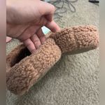 Madewell Sherpa Scuff Slippers Camel Sz 10- Sold Out Photo 9