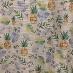 LC Lauren Conrad  women’s pineapple print lace top size M Photo 3