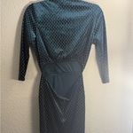 AMENAPIH Elegant Blue Velvet Dress Size 1 Photo 8