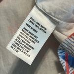 Crown & Ivy sz 10 sleeveless dress with pockets tropical palm tree striped flaw Photo 6