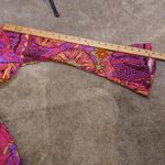 Leg Avenue  Size Small/Medium S/M Funky Hippie 70s Mini Dress Vibrant Purple Photo 3