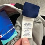 Champion  Swim Black & White‎ Sleeveless Racerback Scoop Neck Swimsuit Top Size S Photo 4