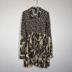 Norma Kamali  Floral Mini Dress Size Large Photo 2