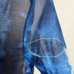 Noisy May  Blue Tie Dye Sheer Cardigan Duster Photo 5