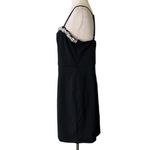 Francesca’s Connie Rhinestone Embellished Mini Dress Black Size XL Photo 5