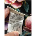 secret treasures Vintage Floral Silky Satin Maxi Slip Dress Nightgown Sexy Side Cut Outs Size 1X Photo 5