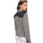 Free People  Black and White Houndstooth Rodeo Blazer Size Small Jacket Photo 1