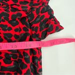 Zadig & Voltaire  Tibo Print Leo Ruffle Leopard Cheetah Top red XS Photo 5