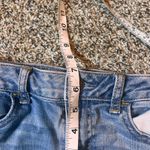 American Eagle Super Stretch Jegging‎ Jeans Womens Size 6 Ripped Distressed Blue Photo 5