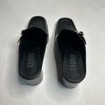 Franco Sarto  Women Black Open Back‎ Shoes Size 8W Photo 4
