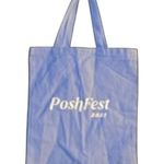 PoshFest 2021 Blue Canvas Tote Bag | Q Photo 1