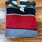 Free People Long Sleeve Multi Color Sweater Photo 8