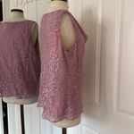 Alex Evenings Y2k velvet burnout cowlneck sleeveless Photo 9