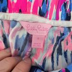 Lilly Pulitzer Women 4 Pull On Cotton Pants Multi Free Spirit Lightweight Bright Photo 5