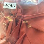 White Fox Boutique White fox‎ burnt orange wrap dress size small Photo 4