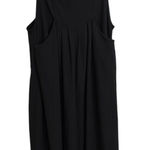 Halara  Jumpsuit Overalls Womens Large Black Waffle Wide Leg Adjustable Pockets Photo 0