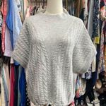 EXPRESS Gray Turtleneck Sweater with Chunky Knit Photo 0