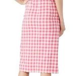 Finders Keepers NWT Pink Gingham Midi Dress Photo 1