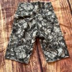 Women’s Offline Floral Grey Black Biker Short Size S Gray Photo 4