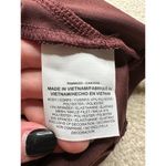 Nike : Maroon Ribbed Long Sleeve Photo 7