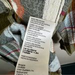 Anthropologie Pilcro  Plaid Side Slit Maxi Tunic Buttondown Womens M Photo 9