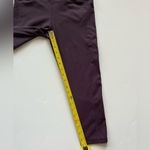 Zyia Plum Leggings -Size Medium 8-10 Photo 4