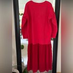 Johnny Was Vintage  Red T-Shirt Dress Photo 1